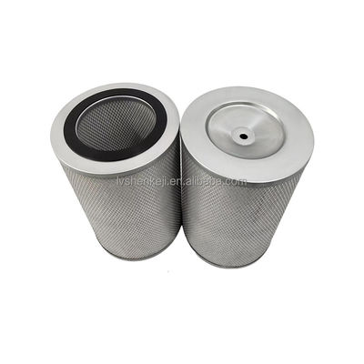 Filtro de óleo de aço inoxidável a vácuo, filtro separador de névoa de óleo H-150