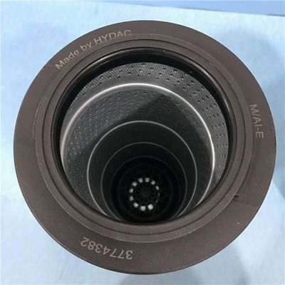 Elementos de filtro de óleo hidráulico de substituição 3660681 Para máquinas cerâmicas
