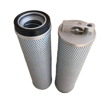 Substituição de um filtro de óleo hidráulico de 5 microns para uma bomba de escavadeira