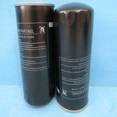 ISO9001 Filtro de óleo de bomba de vácuo, 71018858 Elementos de filtro hidráulico de substituição