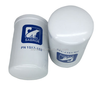 Cartucho Filtro de óleo refrigerante Fibra de vidro 1517-153 99,99 %