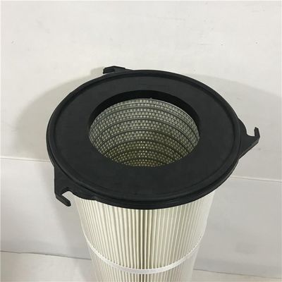 Cartucho de filtro de poeira industrial HEPA Cyclone 3 Lugs Coletor de flange para turbina a gás