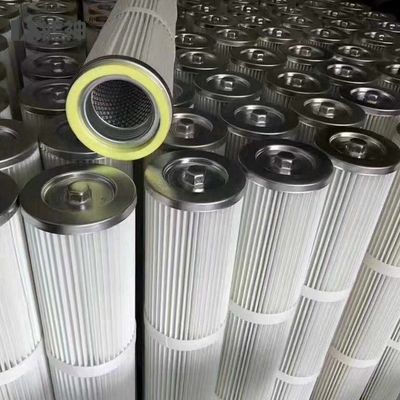 Cartucho de filtro de poeira industrial HEPA Cyclone 3 Lugs Coletor de flange para turbina a gás
