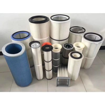 Cartucho de filtro de coletor de poeira de liberação rápida ISO industrial para máquina de corte a laser