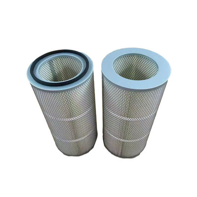 Coletor de cartuchos de filtro de poeira revestido de 0,5 μm para máquina de jato
