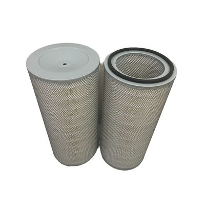 Coletor de cartuchos de filtro de poeira revestido de 0,5 μm para máquina de jato
