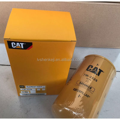 7W-2326 Filtro de óleo de escavadeira Peças sobressalentes de camiões pesados ISO 9001